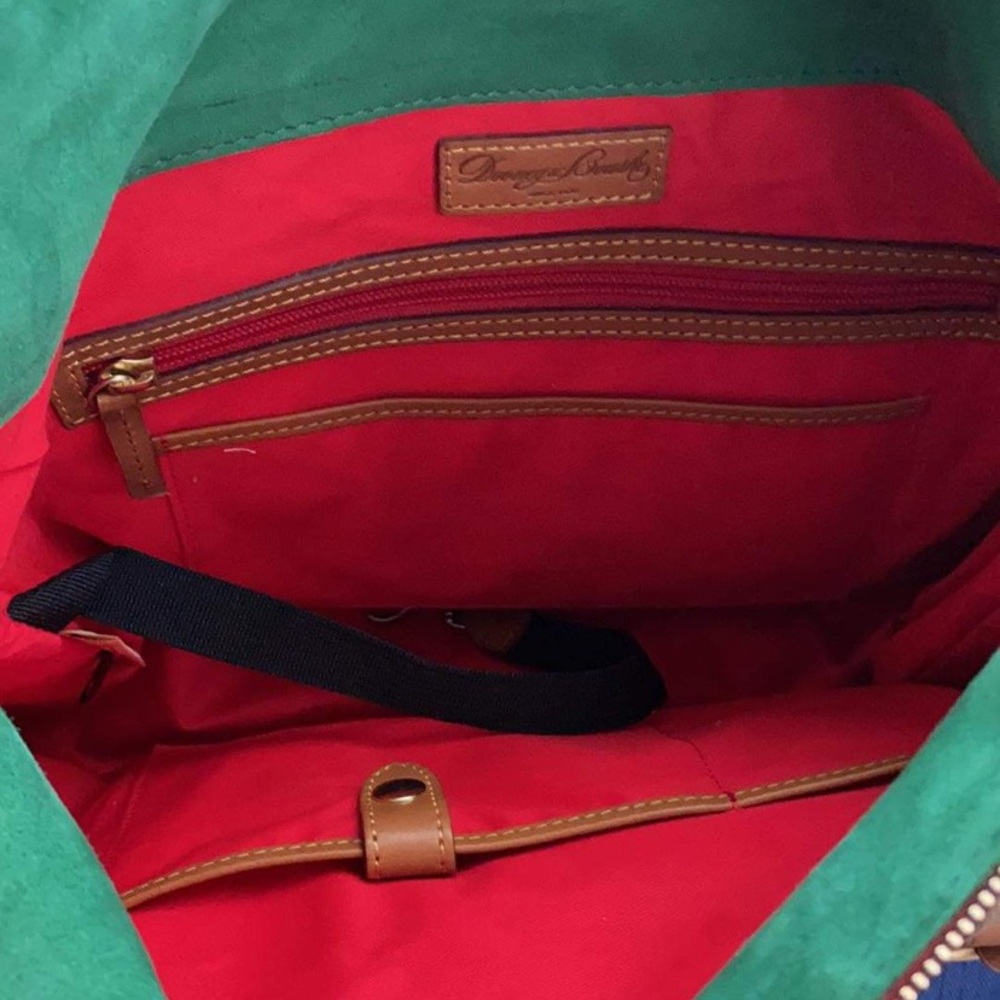 Brand New Limited Dooney and Bourke Suede Handbag - Picture 8 of 9